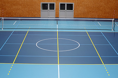 Sports hall volleyball